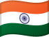 Indien Flagge