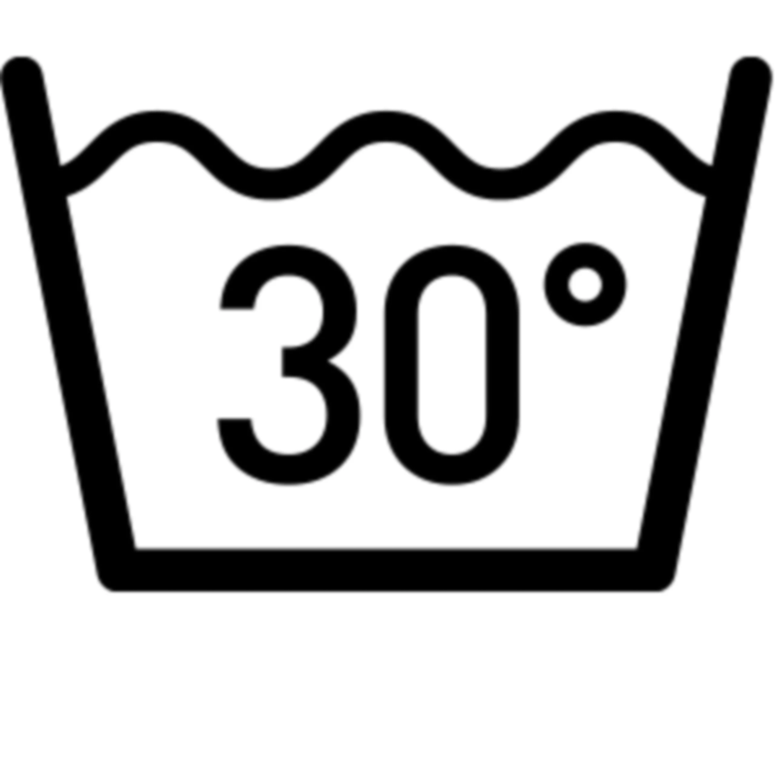 in normal washing programm at temperature up to 30°C in normal washing programm at temperature up to 30°C