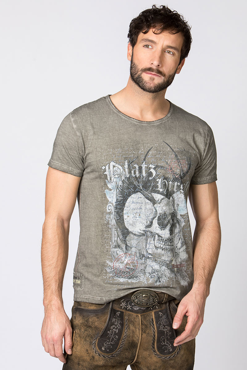 Stockerpoint trachten t-shirt stone Bruno 011093 | Bavarian fashion and ...